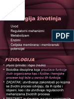 001 Fiziologija Zivotinja - Uvod 2016