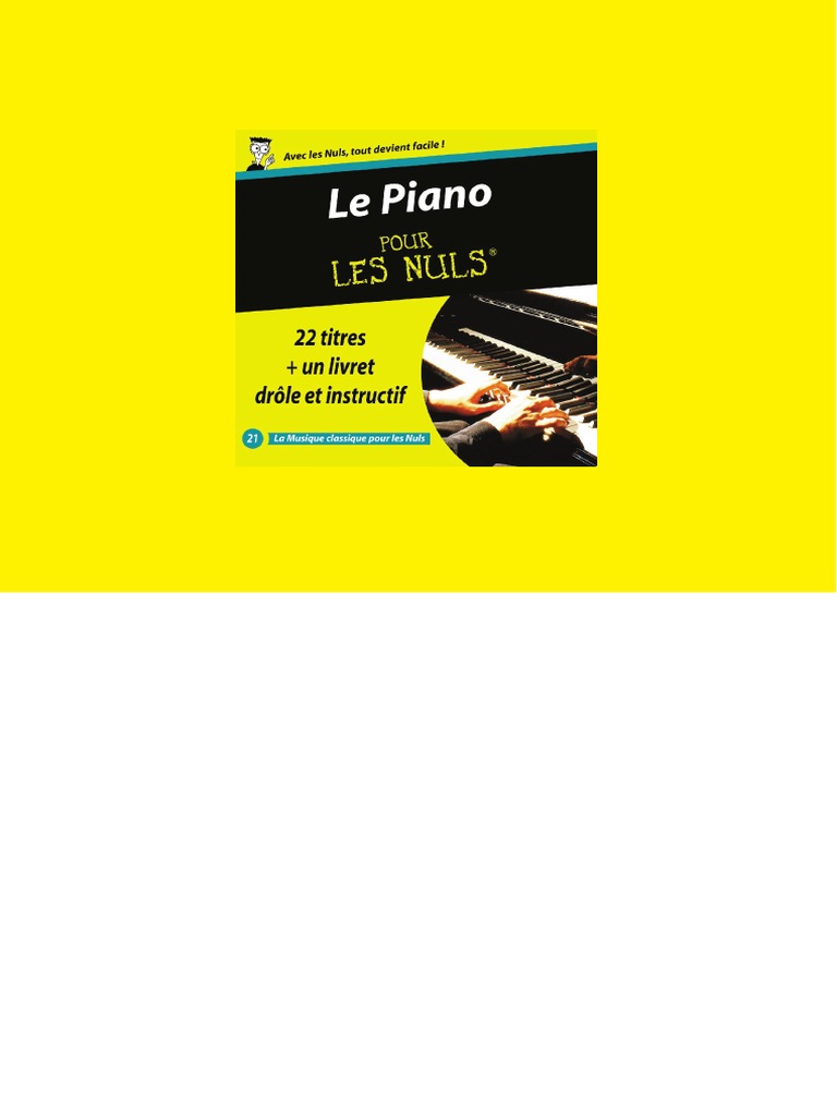 Improviser Au Piano Pour Les Nuls Pdf