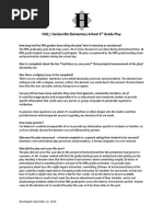 Hempfield Elementary School statement on "A Christmas Carol" cancellation