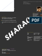SHARAO's First PDF Resume