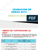 OBRAS PROGRAMADAS Y EJECUTADAS 2013 PARA DIRECTORIO.pptx