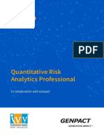 Quantitative Risk Analysis Program by Ivy Professional School