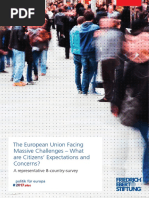 The European Union Facing Massive Challenges - What Are Citizens' Expectations and Concerns?