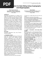 Proposed System For Data Hiding Using Cryptography and Steganography