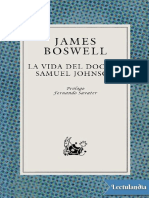 La Vida Del Doctor Samuel Johnson 