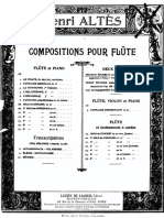 Flute SIBLEY Score PDF
