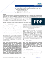 Military Applications Using Wireless Sensor Networks A Survey