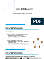 Sistemas Telefonicos-Introduccion A Sistemas Telefonicos