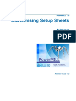 Delcam - PowerMILL 7.0 Customising Setup Sheets en - 2006
