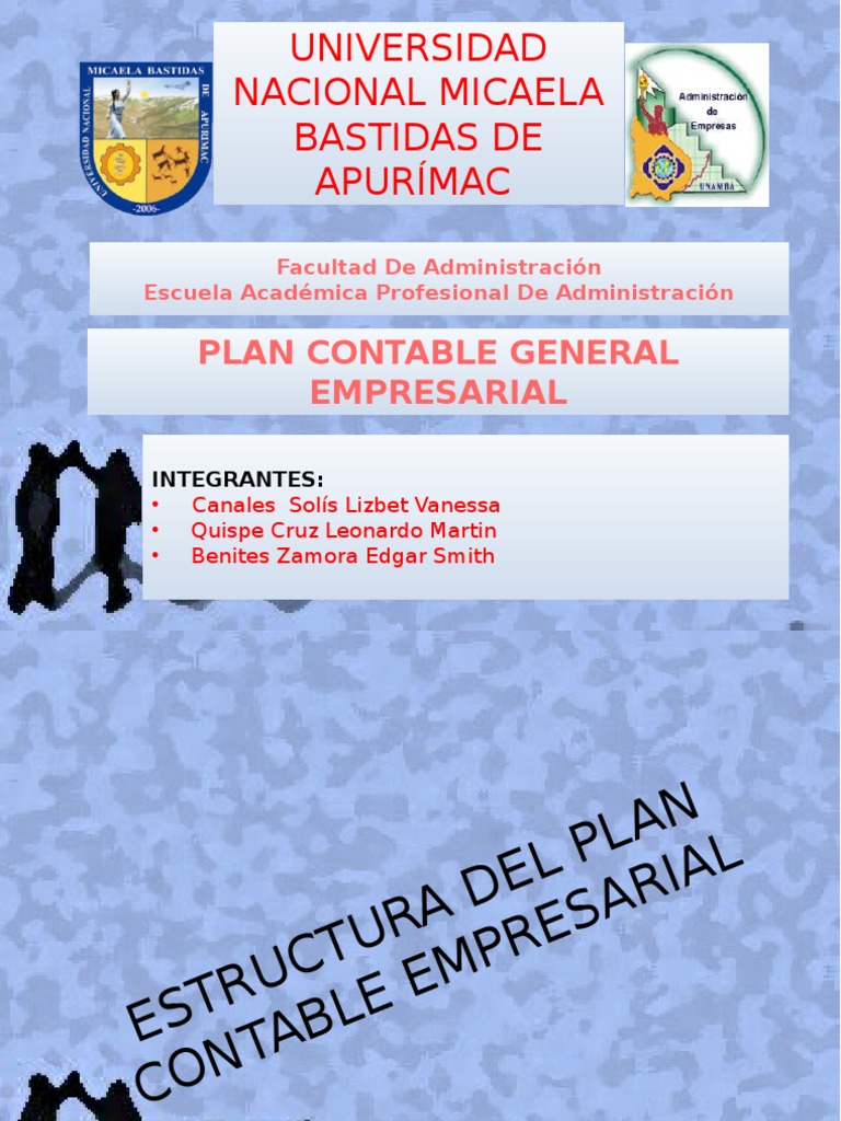 Estructura del Plan Contable Empresarial | PDF | Contabilidad | Business