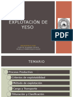 Explotacion de Yeso