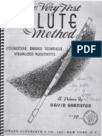 The Very First FLUTE Method - David Gornston