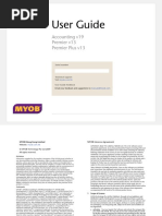 MyOB User Guide