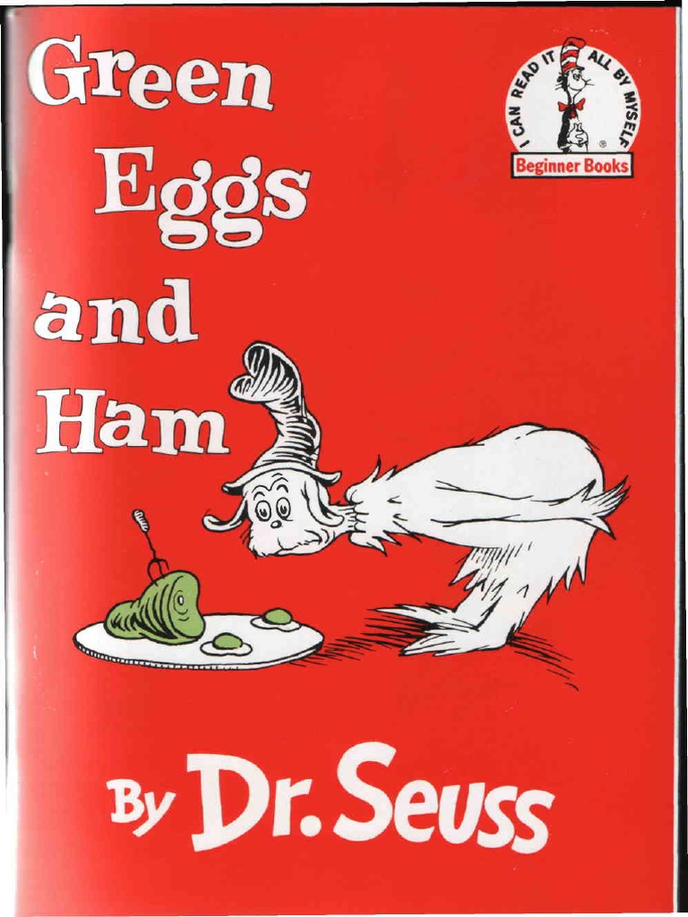 Green Eggs And Ham 1960 Egg Books
