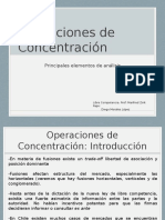 Operaciones de Concentración