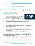 Thermal Engineering II