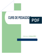 Pedagogie 1 Curs 7-Finalitatile Educatiei