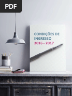 Condiçoes de Ingresso Para o Ano Letivo 2016_17