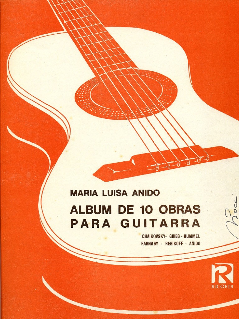 Maria Luisa Anido Album de 10 Obras