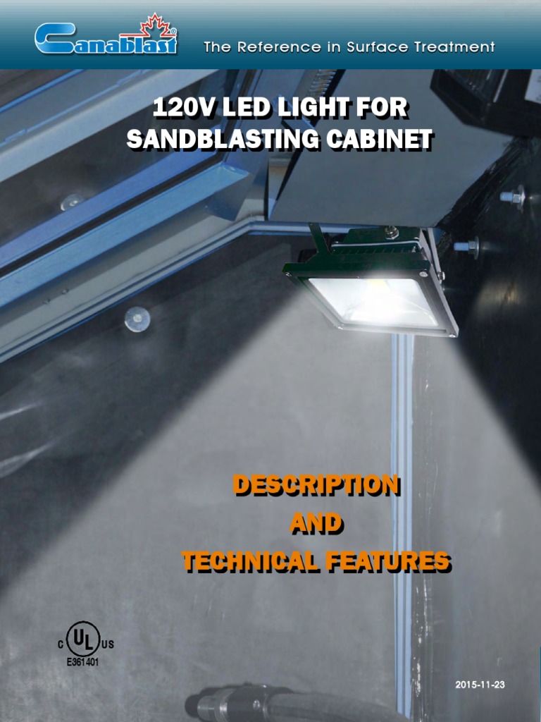 Canablast LED Sandblast Light For Cabinet en | PDF | Technology ...