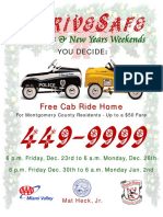 Christmas & New Years Weekends: Rrive AFE