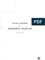 Oeuvres Complètes de Frédéric Bastiat - Tome Quatrième - Sophismes Économiques - Petits Pamphlets 