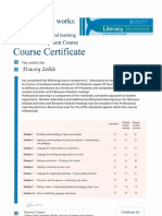 how language works course certificate