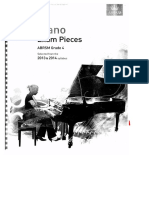 Piano Exam Pieces G - 4 2013-2014