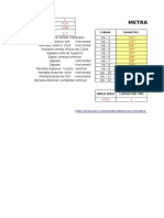 METRADO ACEROS DE MUROS H=5.25