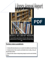 Annual Library Report 2014-15