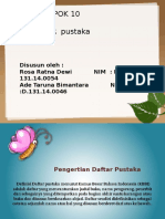 Dftar Pustaka Presentasi