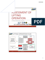A.assessment of Lifting Operation