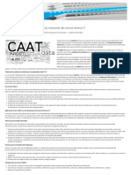 Uso de Herramientas CAAT S en Las Revisiones de Control Interno IT - Auditoría & Co