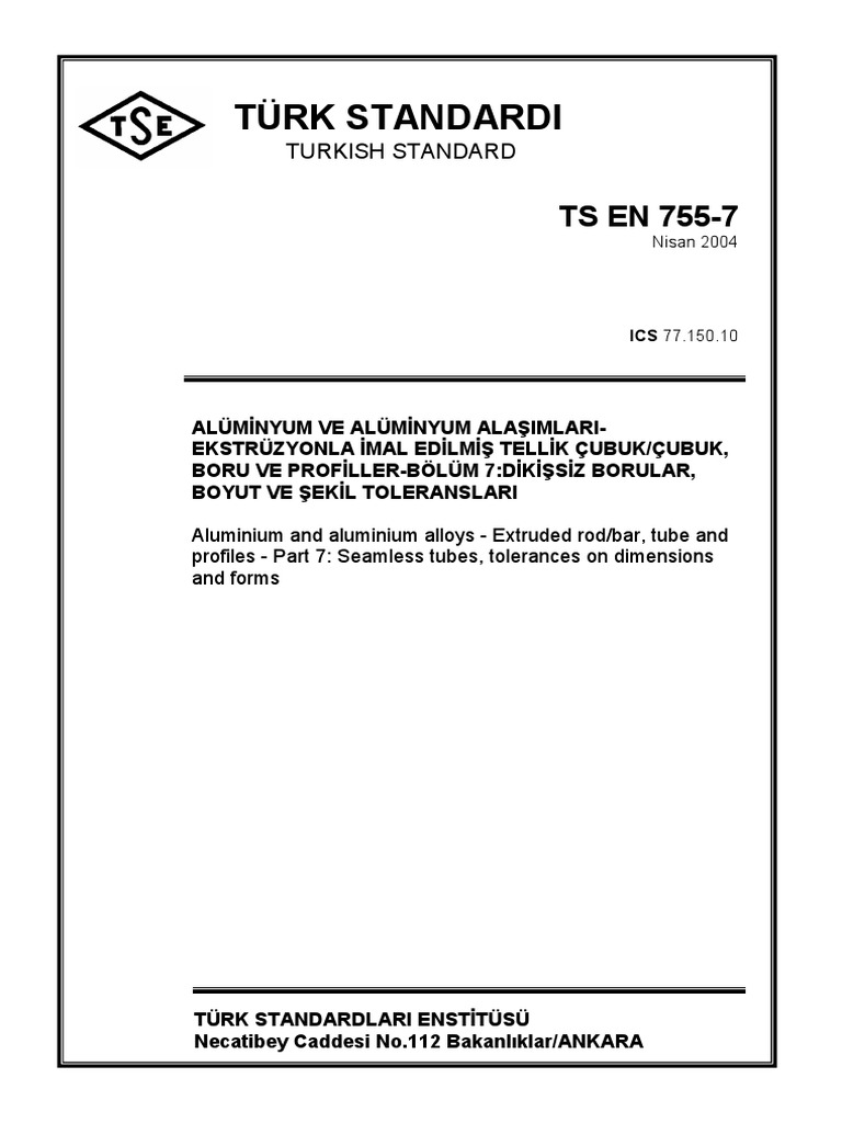 Tse en 755-7 | PDF