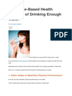 7 Science-Backed Health Benefits of Drinking Water