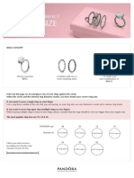 Pandora Size Guide