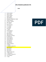 Lista Cartilor Sci-Fi Publicate În Romania Inainte de 1989