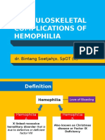 MUSCULOSKELETAL COMPLICATIONS OF HAEMOPHILIA - DR Bintang SpOT