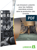 Loesche Mills for Cement Raw Material F