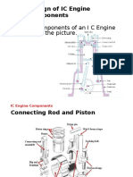 Design of IC Engine and Worm & Worm Gear