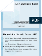 How to do AHP analysis in Excel.pdf
