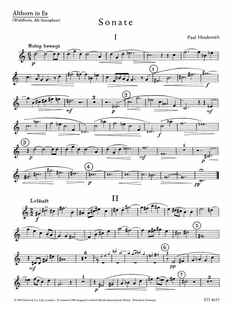 Hindemith sax/horn sonata _ sax/horn part