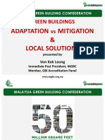 Green Buildings VS: Adaptation Mitigation & Local Solutions