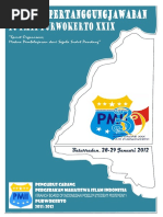 Lpj Rayon Tarbiyah Pmii Sunan Giri Ponorogo