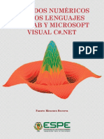 Métodos Numéricos en Los Lenguajes Matlab y Microsoft Visual C