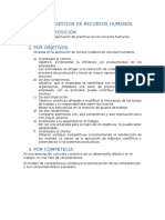 Modelo de Gestion de Recursos Humanos