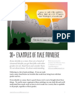 Male Privilege PDF