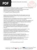 Movimento Democrático de Mulheres (MDM- Portugal) Solidariedade Prisioneiros Politicos GDEIM IZIK