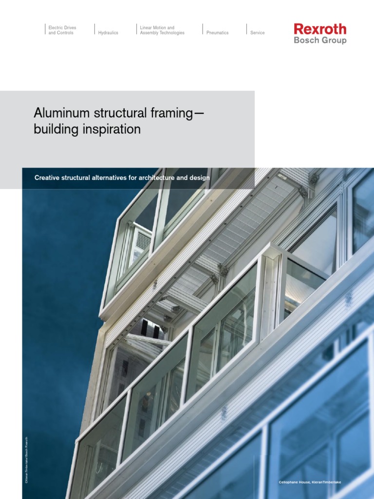 Aluminum Structural Framing - Inspiration - Rexroth PDF | PDF | Design ...