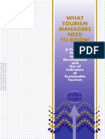 1996 What Tourism Managers Need To Know - A Practical Guide To The Development and Use of Indicators of Sustainable Tourism